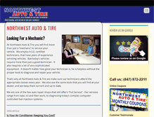 Tablet Screenshot of nwauto.com